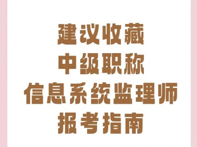 監(jiān)理工程師管理信息系統的簡單介紹