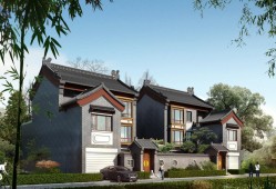 農(nóng)村一層四合院效果圖四合院效果圖