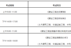公路工程監理工程師報名時間安排公路工程監理工程師報名時間