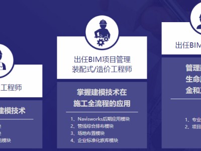 線下bim工程師線下bim培訓機構