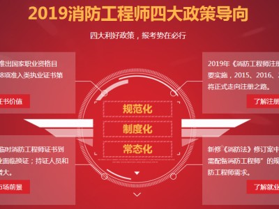 關于一級消防工程師培訓機構排名的信息