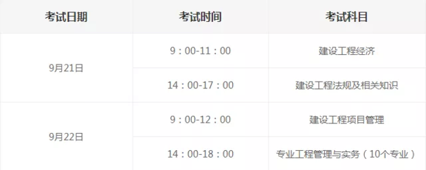 一建考試時(shí)間  第1張