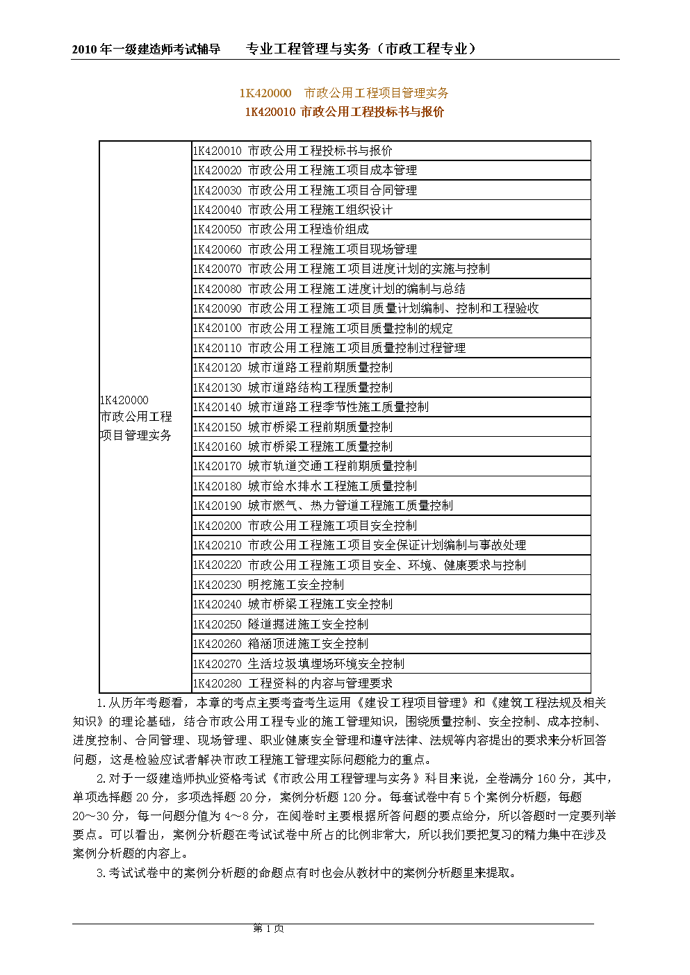市政一級(jí)建造師實(shí)物題,一級(jí)建造師市政實(shí)務(wù)歷年真題  第1張