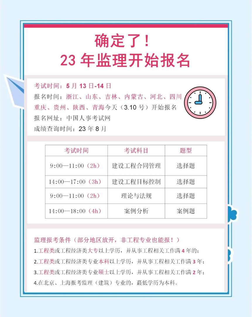 2021年內蒙古監理工程師報名時間,內蒙古監理工程師考試報名  第1張