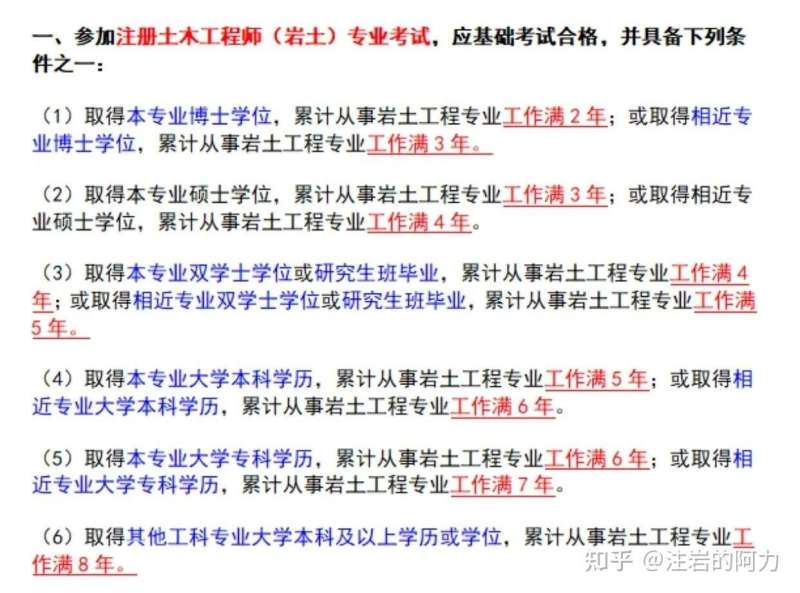 干施工的能不能考注冊巖土工程師施工單位能報考注冊巖土嗎  第1張