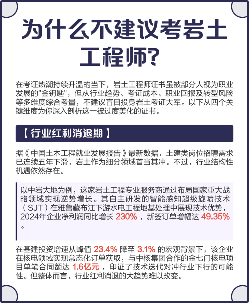 巖土工程師工作幾年可以考,巖土工程師周期幾年 第2張 巖土工程師工作幾年可以考,巖土工程師周期幾年 第2張