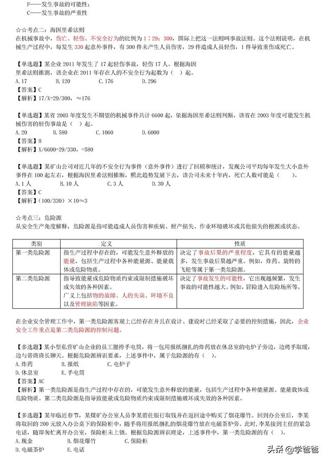 注冊安全工程師安全管理,注冊安全工程師安全管理知識點 第2張 注冊安全工程師安全管理,注冊安全工程師安全管理知識點 第2張
